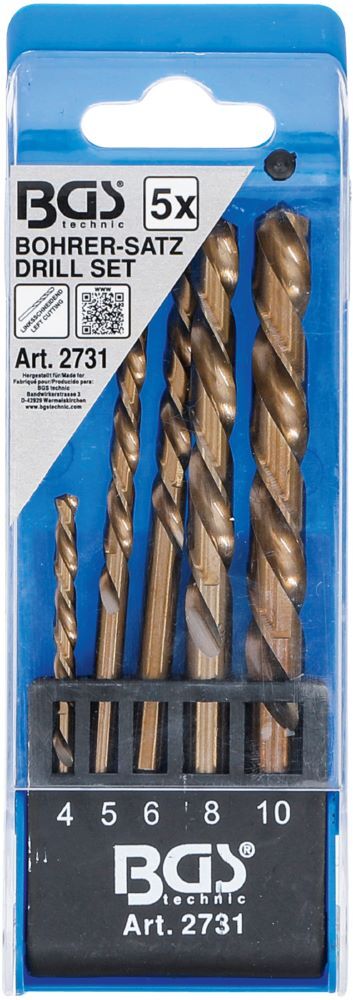 Produktbild Bohrer Satz linksschneidend 5 teilig bild 6