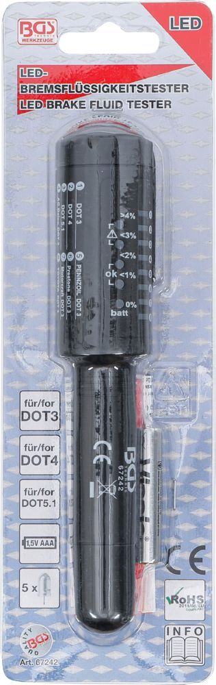 Produktbild Bremsflüssigkeitstester Batterie 1,5 V AAA  bild 4