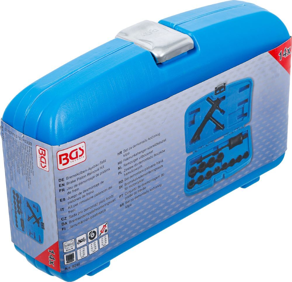 Produktbild Bremskolben Ausbau Satz für Motorräder 14 teilig bild 6