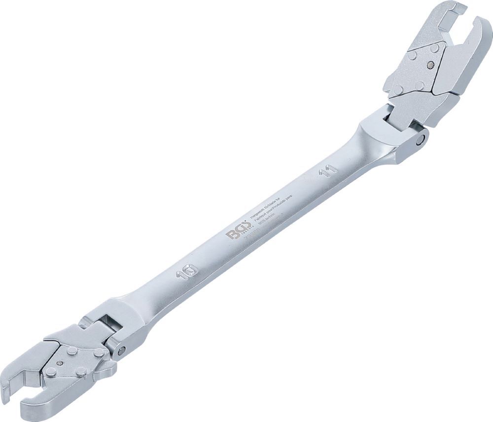 BGS Bremsleitungsschlüssel mit Ratschenfunktion 10 x 11 mm Produktbild BGS Bremsleitungsschlüssel mit Ratschenfunktion 10 x 11 mm