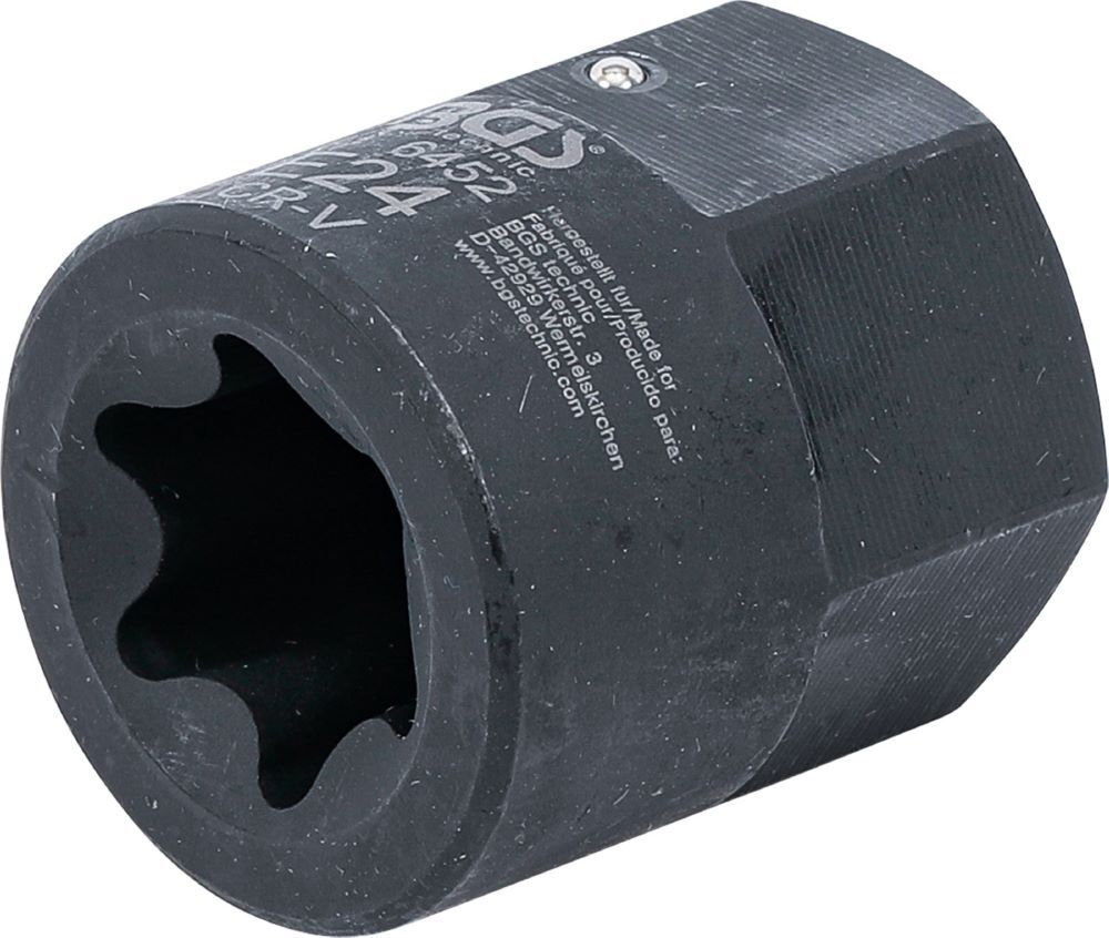 BGS Bremssattel Einsatz E-Profil für MAN TGA Antrieb Außensechskant Produktbild BGS Bremssattel Einsatz E-Profil für MAN TGA Antrieb Außensechskant