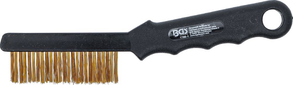 BGS Bremssattelbürste Messing 220 mm Produktbild BGS Bremssattelbürste Messing 220 mm bild 3