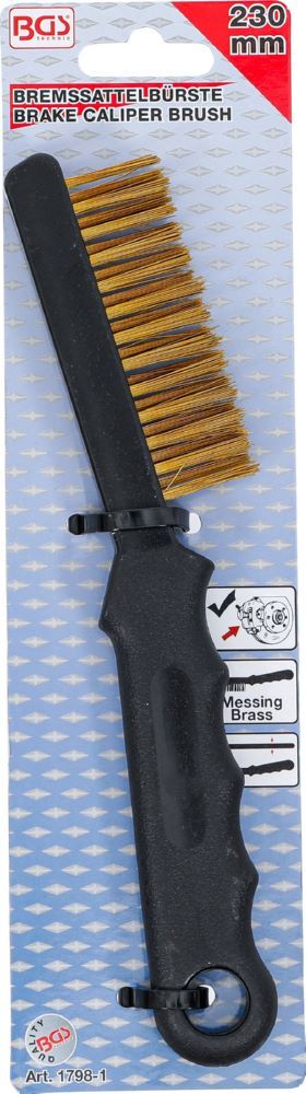 BGS Bremssattelbürste Messing 220 mm Produktbild BGS Bremssattelbürste Messing 220 mm bild 4