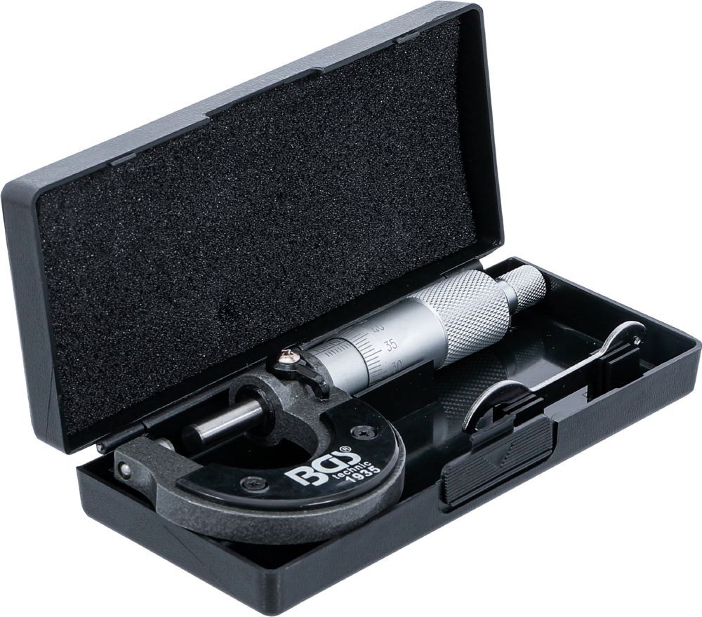 BGS Bügelmessschraube Genauigkeit 0,01 mm 0 - 25 mm Produktbild BGS Bügelmessschraube Genauigkeit 0,01 mm 0 - 25 mm bild 5