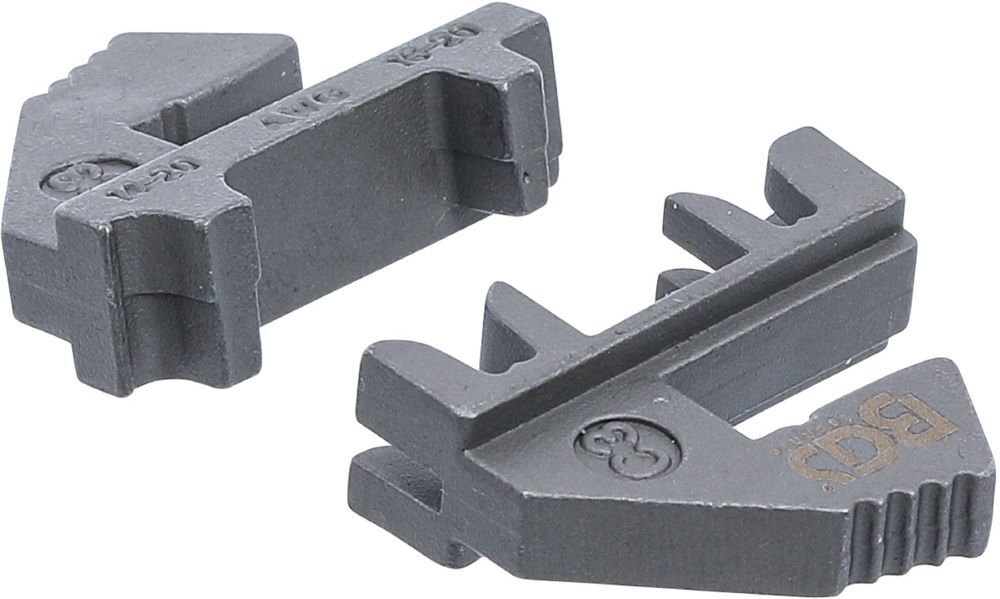 BGS Crimpbacken für abgewinkelte nichtisolierte Stecker für Artikel 1410, 1411, 1412 Produktbild BGS Crimpbacken für abgewinkelte nichtisolierte Stecker für Artikel 1410, 1411, 1412