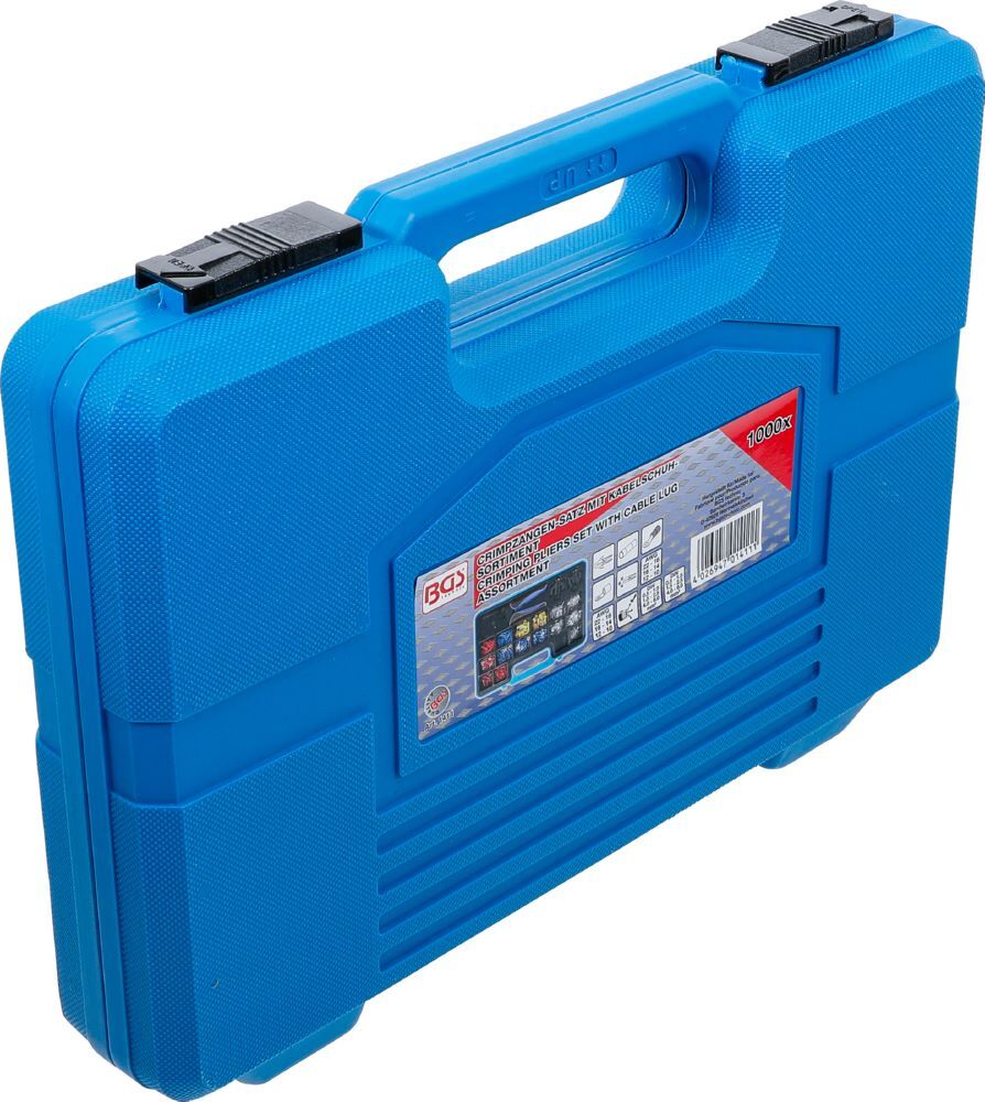 BGS Crimpzangen Satz mit 2 Paar Backen mit Kabelschuh Sortiment 1000 teilig Produktbild BGS Crimpzangen Satz mit 2 Paar Backen mit Kabelschuh Sortiment 1000 teilig bild 6