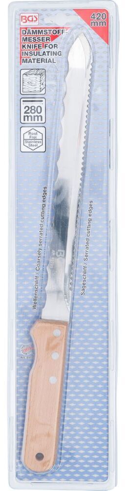 BGS Dämmstoffmesser 420 mm Holzgriff Produktbild BGS Dämmstoffmesser 420 mm Holzgriff bild 5