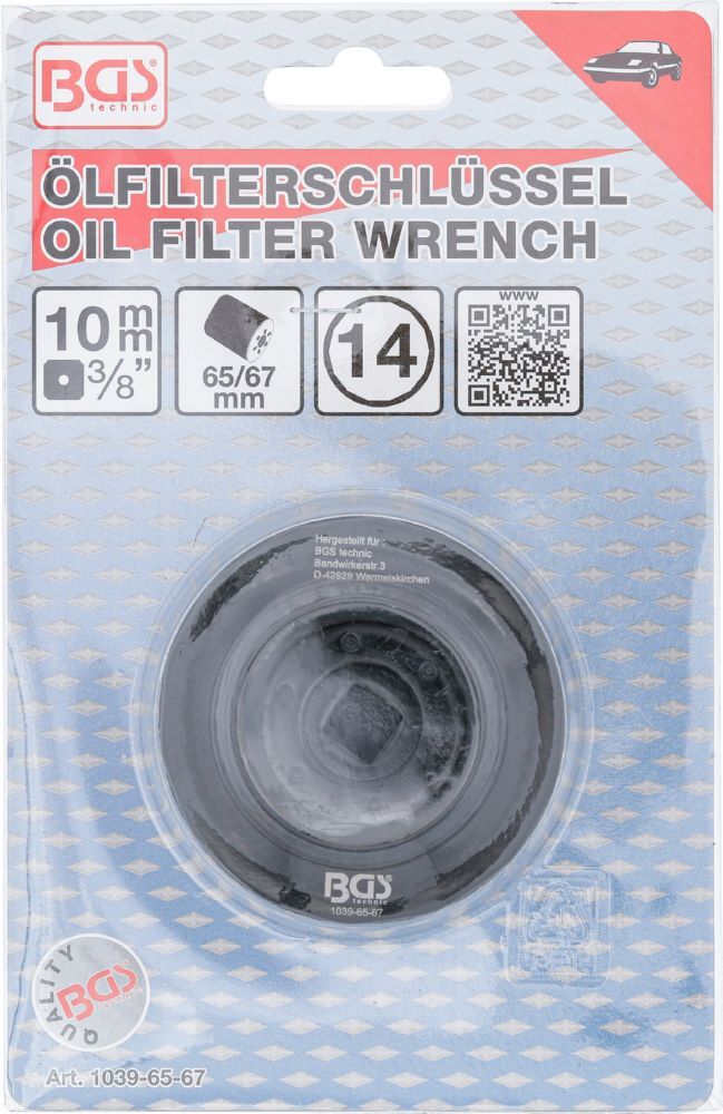 Produktbild Ölfilterschlüssel 14-kant Durchmesser 65 - 67 mm bild 4