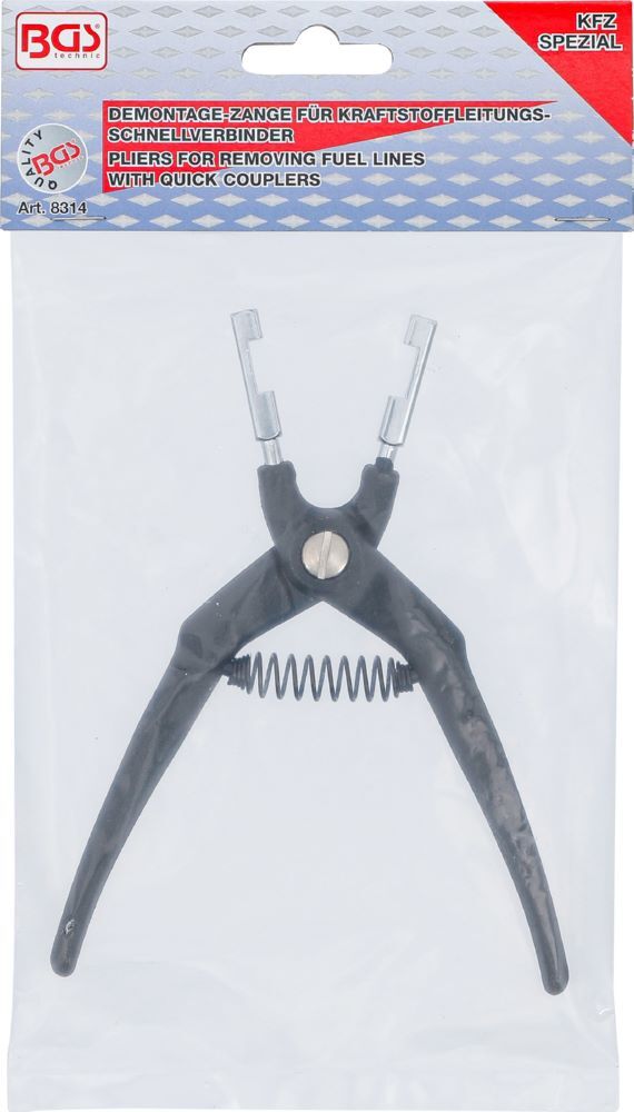 Produktbild BGS Demontage Zange für Kraftstoffleitungs Schnellverbinder bild 4
