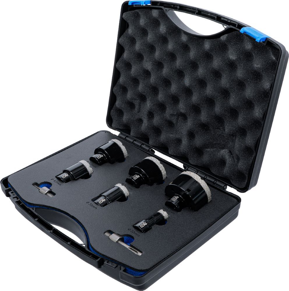 BGS Diamant Bohrkronen Satz 20 - 68 mm 8 teilig Produktbild BGS Diamant Bohrkronen Satz 20 - 68 mm 8 teilig bild 4