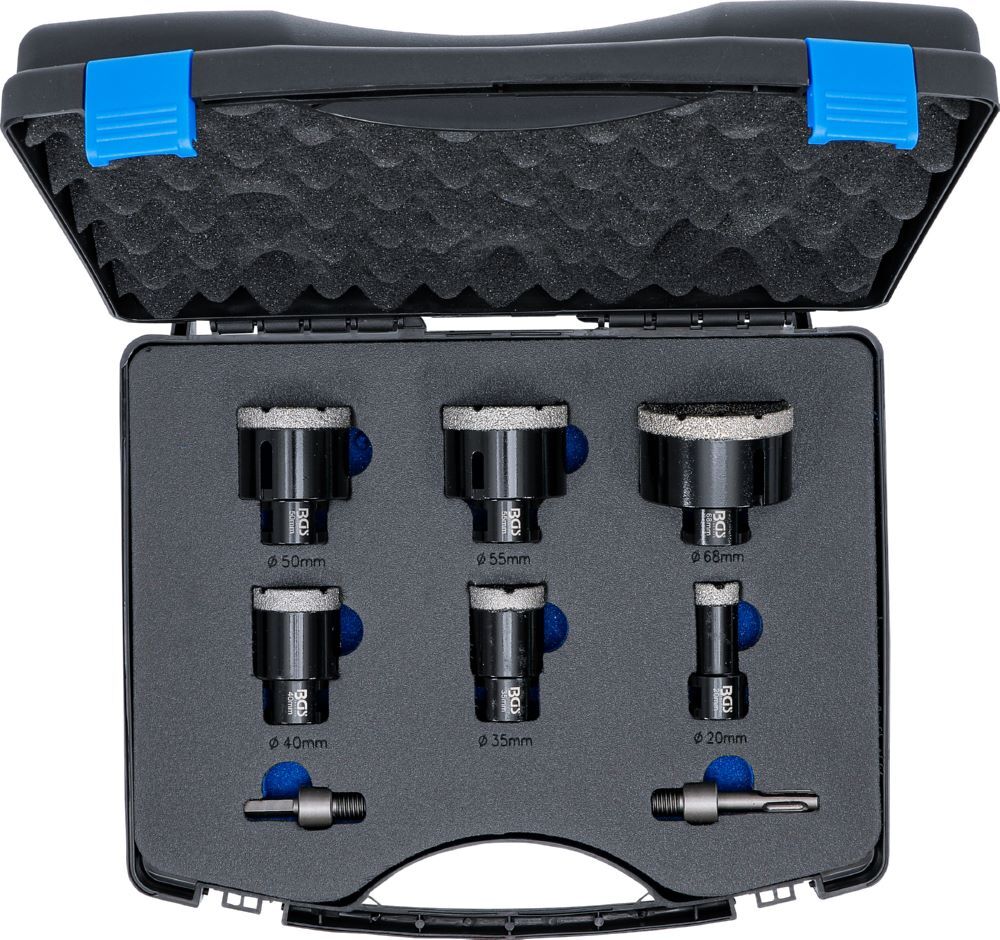 BGS Diamant Bohrkronen Satz 20 - 68 mm 8 teilig Produktbild BGS Diamant Bohrkronen Satz 20 - 68 mm 8 teilig bild 5