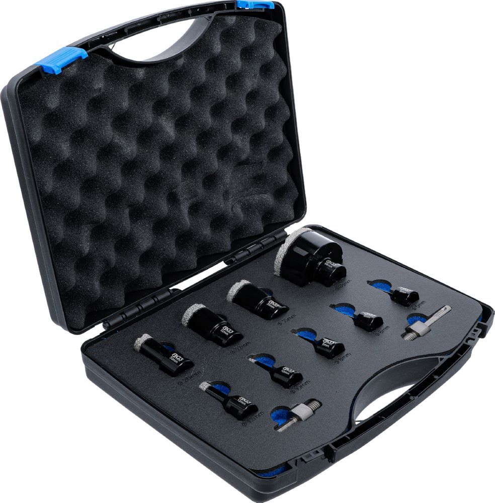 BGS Diamant Bohrkronen Satz 5 - 68 mm 11 teilig Produktbild BGS Diamant Bohrkronen Satz 5 - 68 mm 11 teilig bild 3