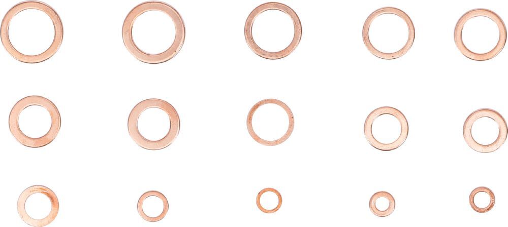 Produktbild Dichtring Sortiment Kupfer 150 teilig bild 2