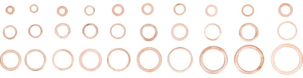 Produktbild Dichtring Sortiment Kupfer 300 teilig bild 2