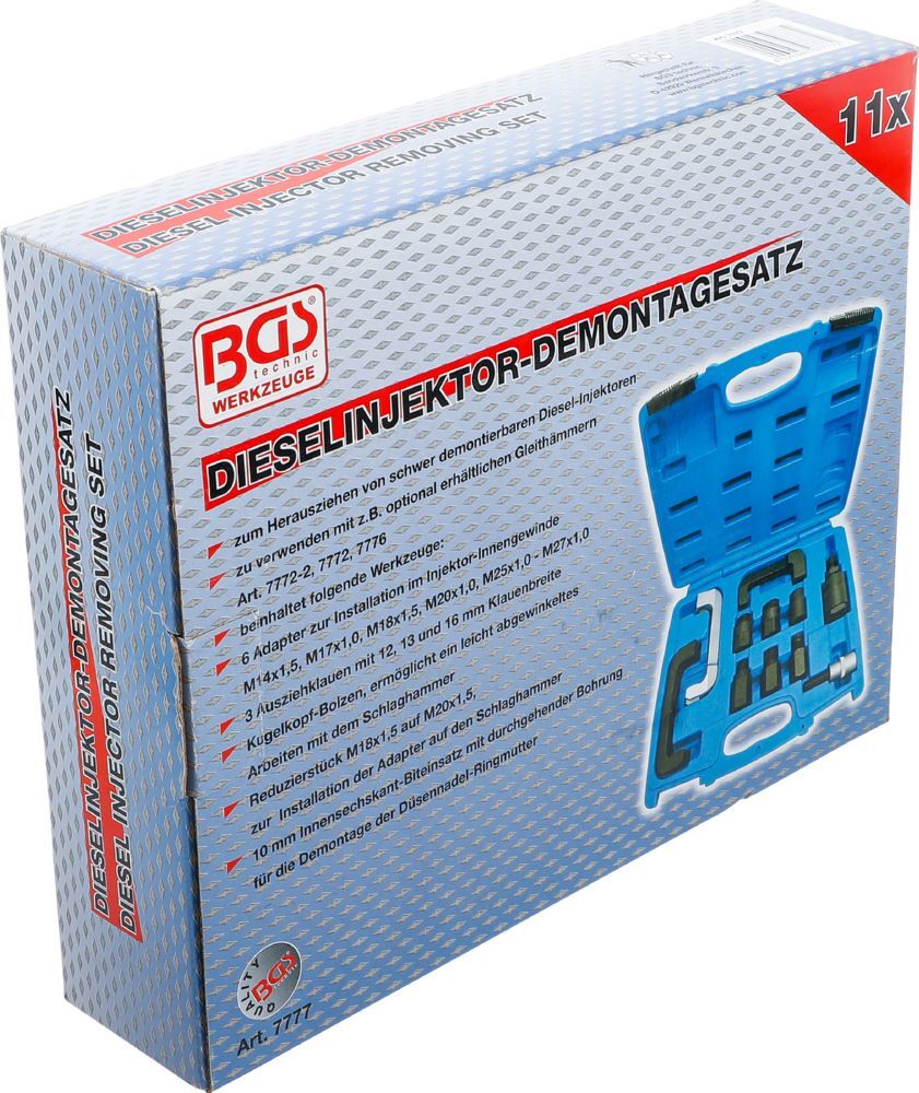 BGS Diesel Injektoren Demontage Satz 10 teilig