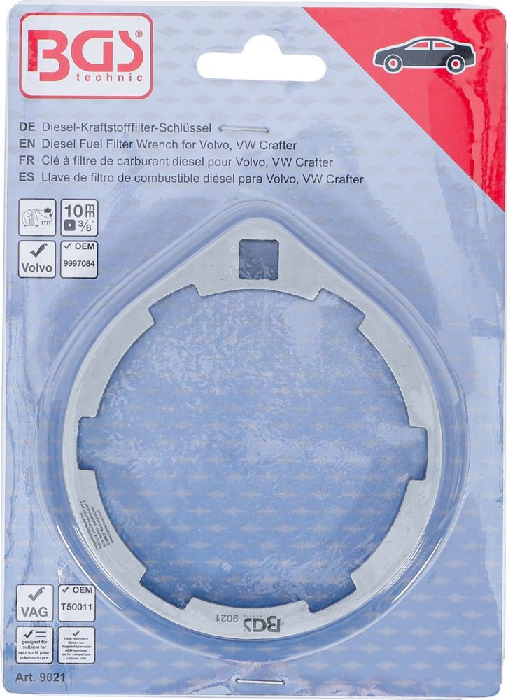 BGS Diesel Kraftstofffilter Schlüssel für Volvo, VW Crafter BGS Diesel Kraftstofffilter Schlüssel für Volvo, VW Crafter