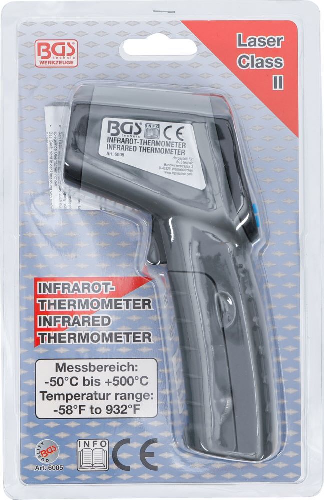 Produktbild Digital-Laserthermometer -50 °C bis +500 °C bild 6