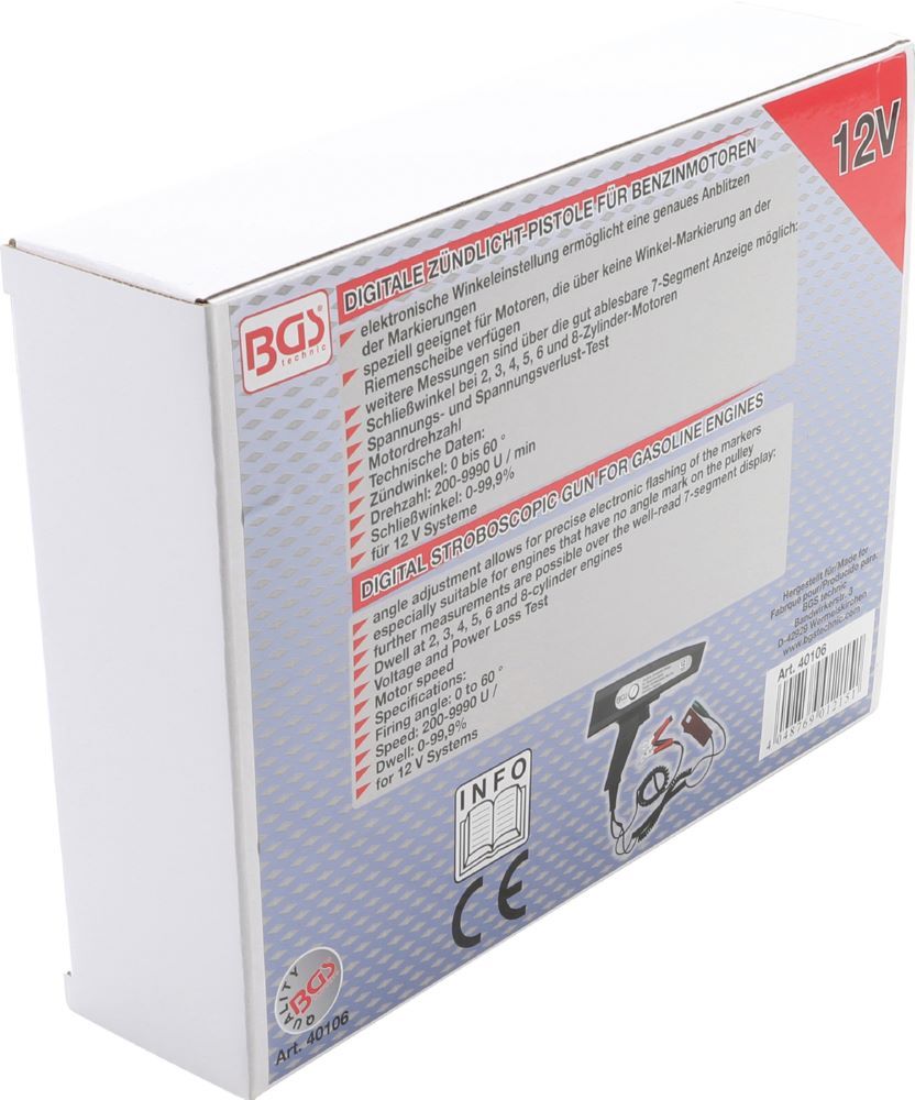BGS Digitale Zündlicht Pistole für Benzinmotoren Produktbild BGS Digitale Zündlicht Pistole für Benzinmotoren bild 2
