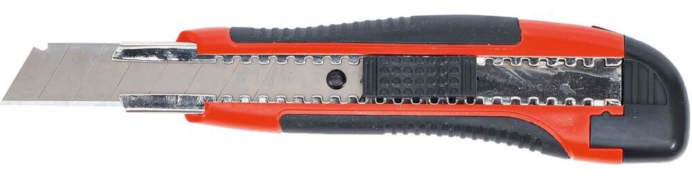 BGS Diy Abbrechmesser Klingenbreite 18 mm in Rot Produktbild BGS Diy Abbrechmesser Klingenbreite 18 mm in Rot