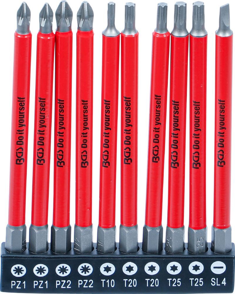 Produktbild Antirutsch Bit Satz magnetisch 110 mm 10 teilig bild 3