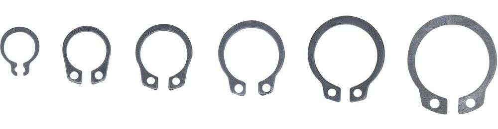 Produktbild Außen Seegerring Sortiment (Sprengringe) Durchmesser 8 - 19 mm 78 teilig bild 2