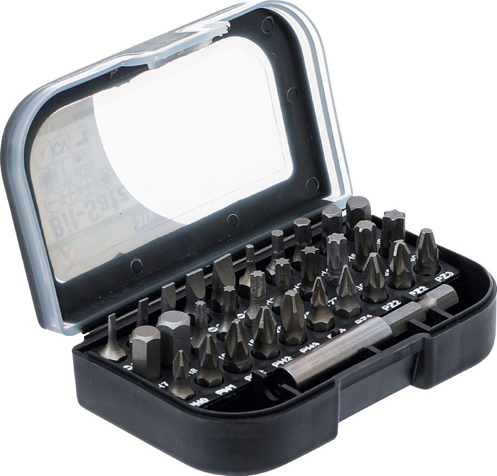 Produktbild BGS Diy Bit Satz Antrieb Außensechskant 1/4 Zoll 31 teilig