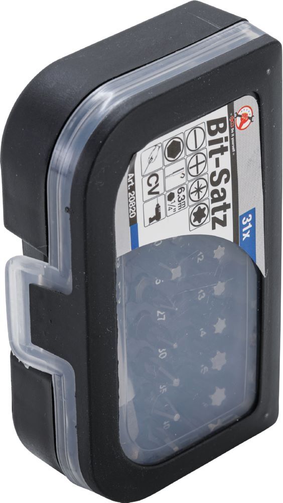 Produktbild Bit Satz Antrieb Außensechskant 1/4 Zoll 31 teilig bild 3