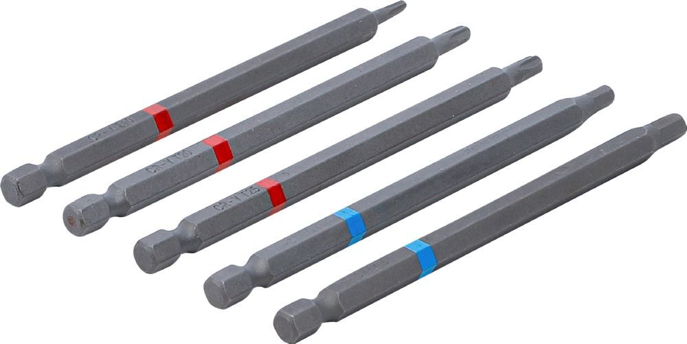 Produktbild Bit Satz Außensechskant 1/4 Zoll Länge 110 mm 5 teilig bild 2