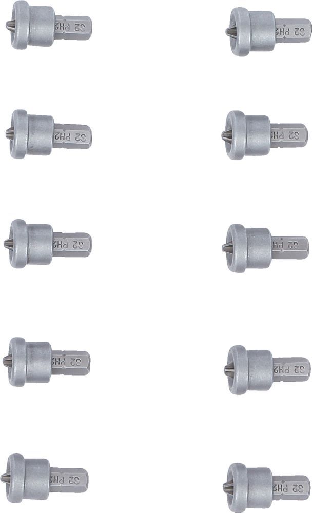 Produktbild Bit Satz mit Tiefenstopp für Gipskartonplatten PH2 10 teilig bild 3