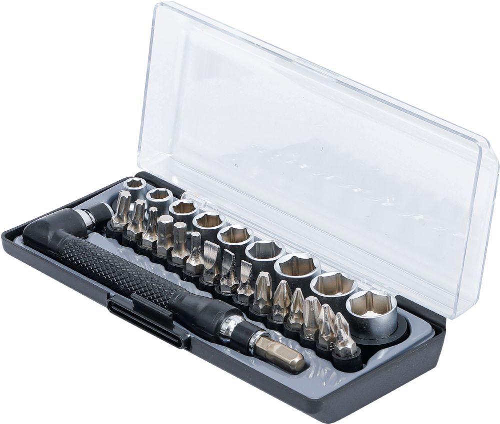 Produktbild Bit und Steckschlüssel / Winkelschrauber Satz 26 teilig bild 2