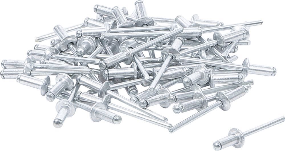 Produktbild BGS Diy Blindnieten Sortiment Durchmesser 4,0 mm 50 teilig