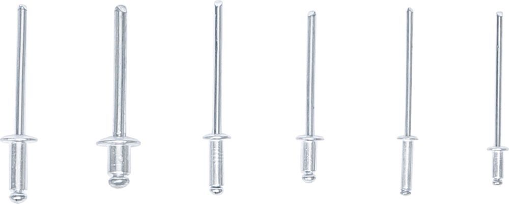 Produktbild Blindnieten Sortiment Durchmesser 2,4 - 4,8 mm 70 teilig bild 2
