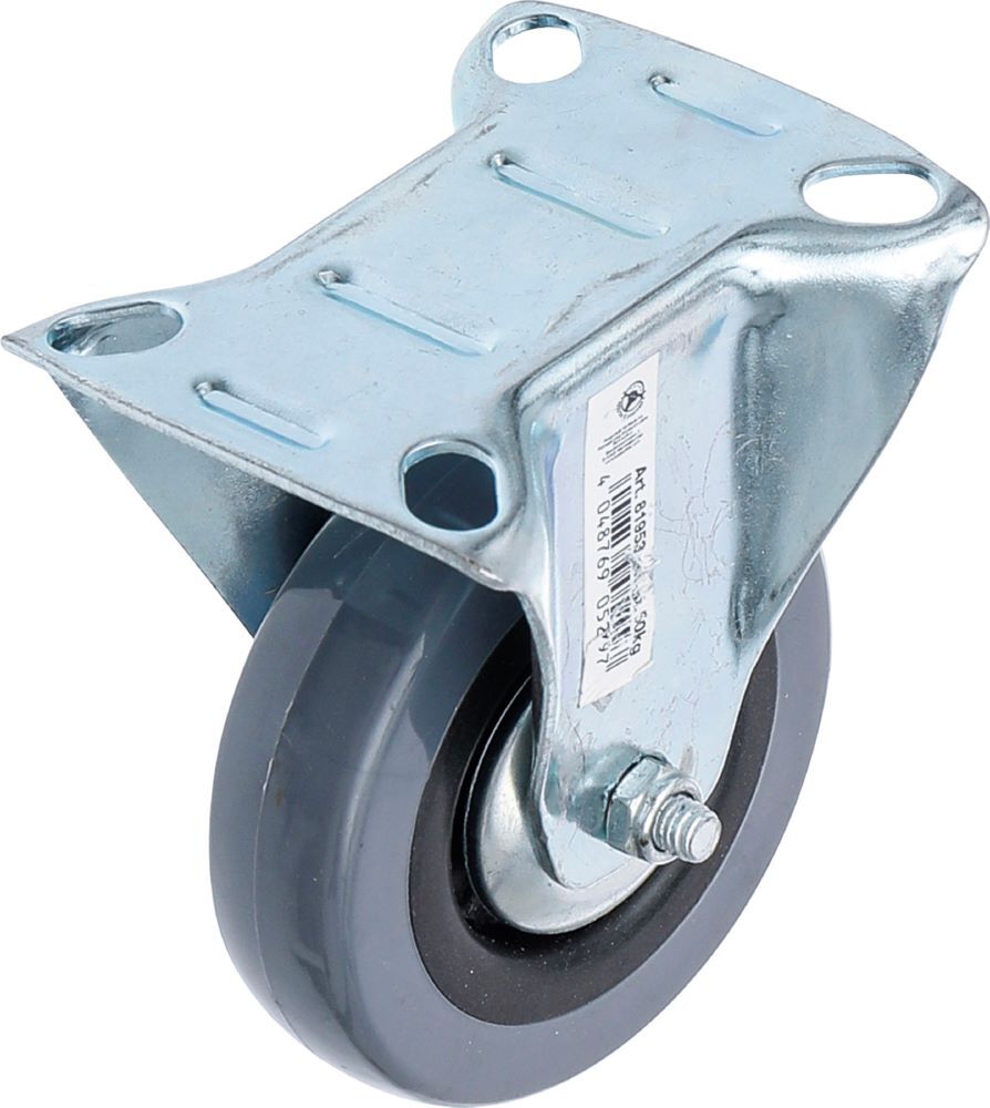 BGS Diy Bockrolle mit Anschraubsockel Durchmesser 75 mm Produktbild BGS Diy Bockrolle mit Anschraubsockel Durchmesser 75 mm