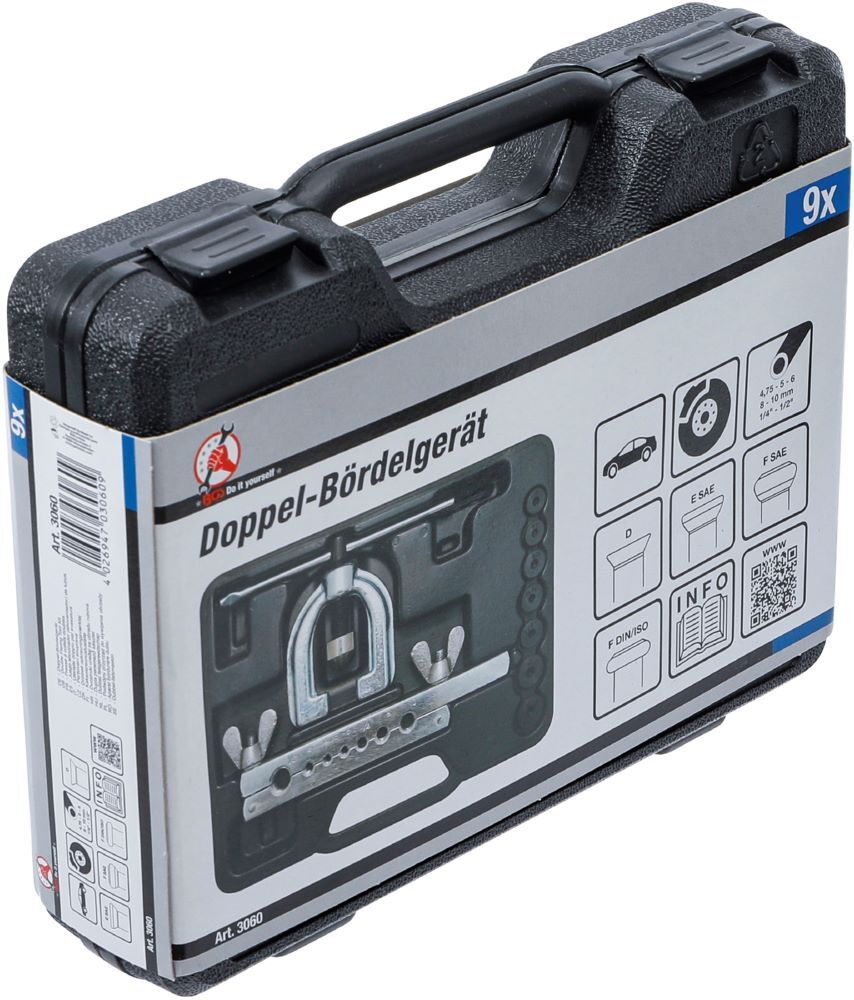 BGS Diy Doppel Bördelgerät 9 teilig Produktbild BGS Diy Doppel Bördelgerät 9 teilig bild 6