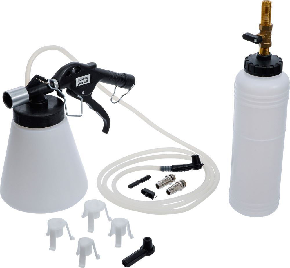 BGS Diy Druckluft Bremsen Entlüfter Satz 11 teilig Produktbild BGS Diy Druckluft Bremsen Entlüfter Satz 11 teilig