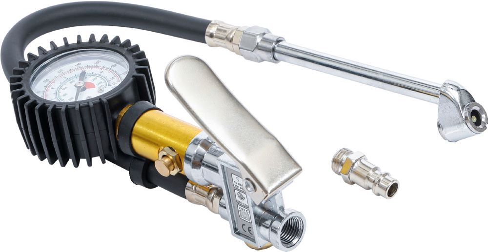 BGS Diy Druckluft Reifenfüller 0 - 15 bar Produktbild BGS Diy Druckluft Reifenfüller 0 - 15 bar bild 2
