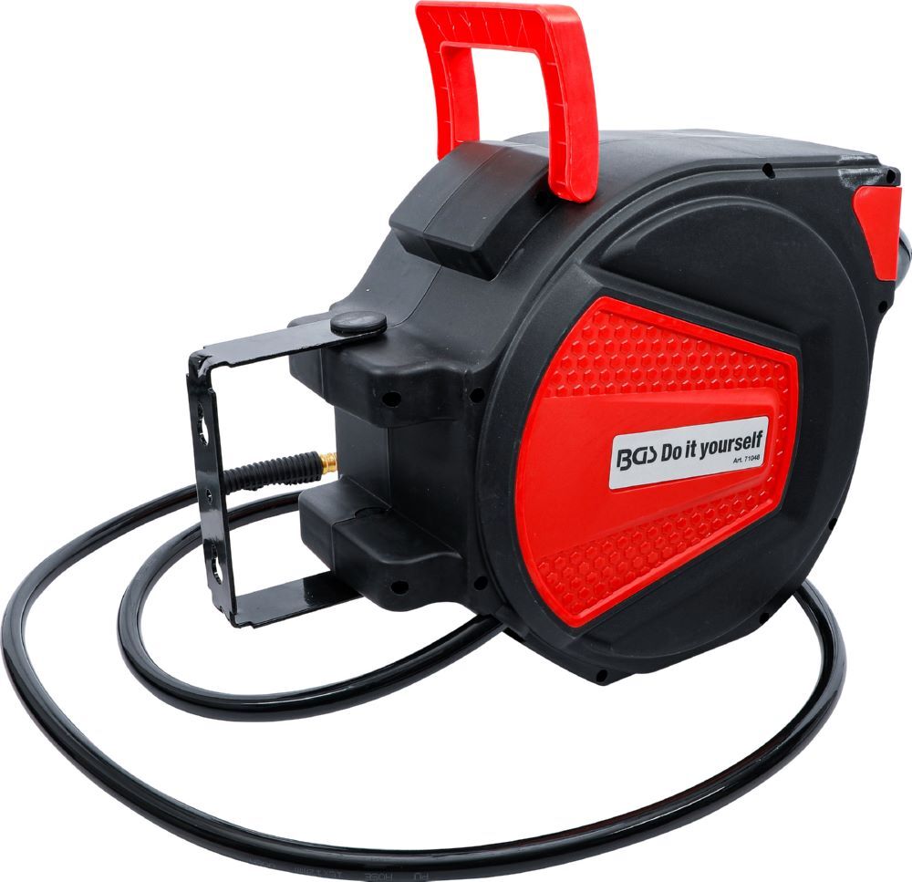 BGS Diy Druckluftschlauch mit Aufroller 12 m + 2 m automatisch Produktbild BGS Diy Druckluftschlauch mit Aufroller 12 m + 2 m automatisch bild 3