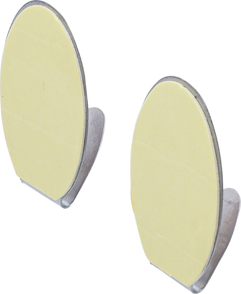 Produktbild Edelstahl Klebehaken 45 x 70 mm 1,5 kg 2 teilig bild 2