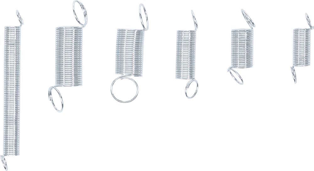 Produktbild Federn Sortiment Zugfedern 65 teilig bild 2