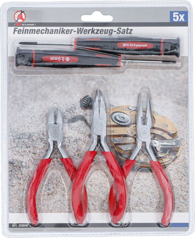 BGS Diy Feinmechaniker Werkzeug Satz 5 teilig Produktbild BGS Diy Feinmechaniker Werkzeug Satz 5 teilig bild 4