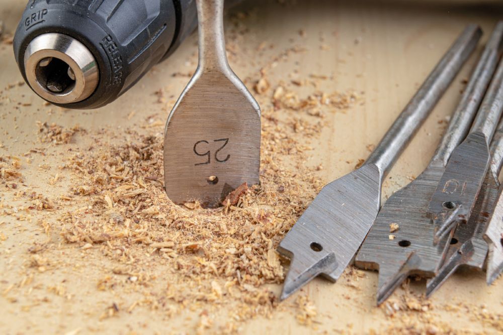 Produktbild Flachfräsbohrer Satz 10 - 25 mm 6 teilig bild 2