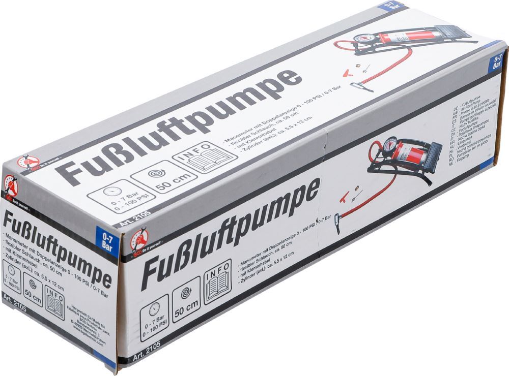 Produktbild Fußluftpumpe 0 - 7 bar bild 4