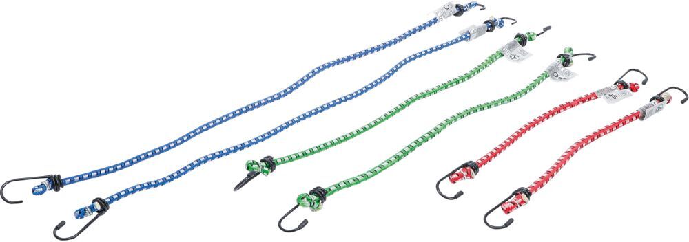 Produktbild BGS Diy Gepäckspanner Satz 300 / 450 / 600 mm 6 teilig