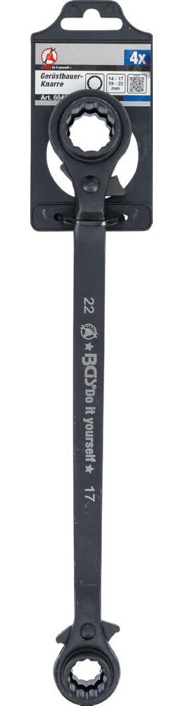 Produktbild Gerüstbauer Knarre 4-in-1 / 14-17-19-22 mm bild 6