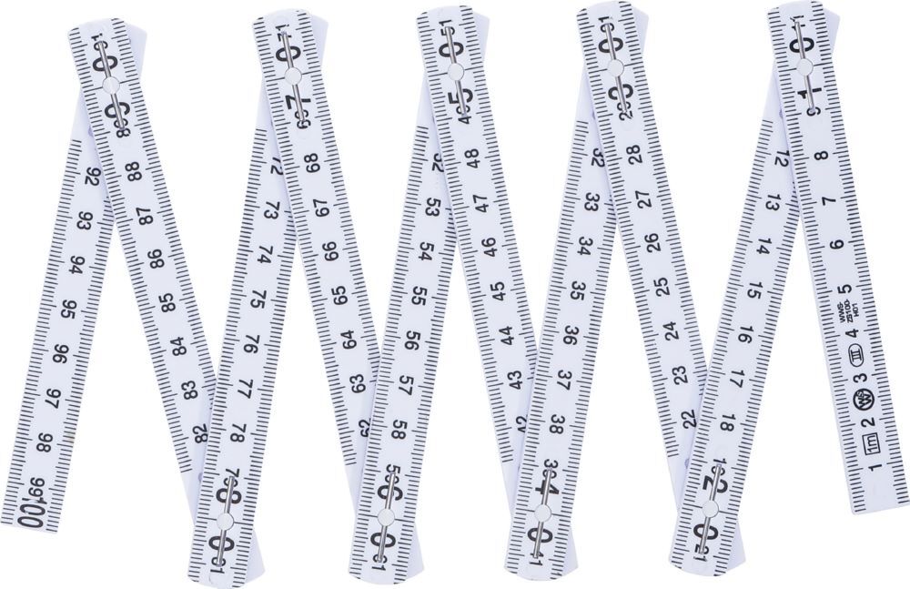BGS Diy Gliedermaßstab 10 Glieder 1 meter Produktbild BGS Diy Gliedermaßstab 10 Glieder 1 meter bild 2
