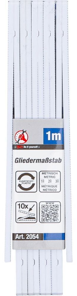 BGS Diy Gliedermaßstab 10 Glieder 1 meter Produktbild BGS Diy Gliedermaßstab 10 Glieder 1 meter bild 4