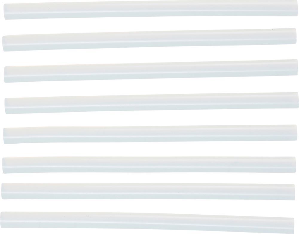 BGS Diy Heißklebe Patronen transparent Durchmesser 11 mm 200 mm 8 teilig Produktbild BGS Diy Heißklebe Patronen transparent Durchmesser 11 mm 200 mm 8 teilig