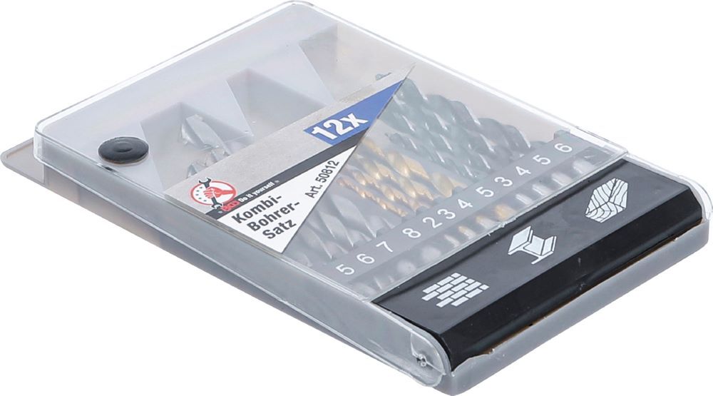 Produktbild Kombi Bohrer Satz 2 - 8 mm 12 teilig bild 5
