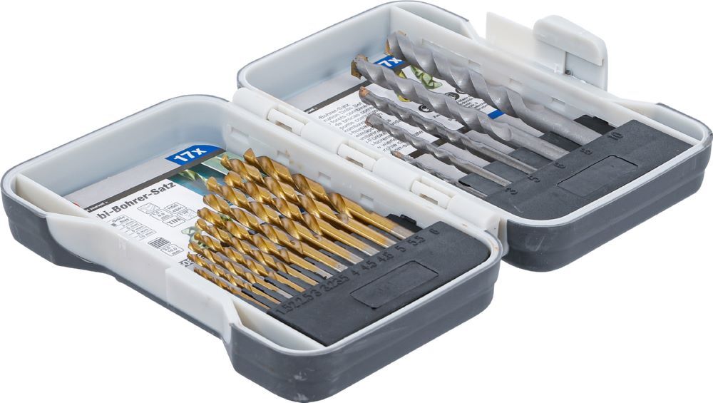 Produktbild Kombi Bohrer Satz 1,5 - 10 mm 17 teilig bild 2