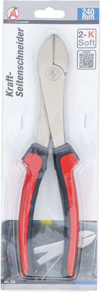 BGS Diy Kraft Seitenschneider 240 mm Rot Produktbild BGS Diy Kraft Seitenschneider 240 mm Rot bild 4